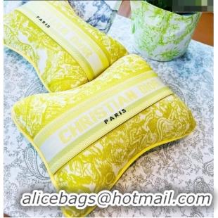 Good Product Dior Rectangular Pillow D0214 Yellow 2023