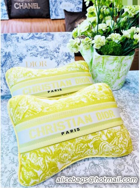 Good Product Dior Rectangular Pillow D0214 Yellow 2023