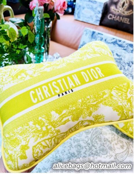 Good Product Dior Rectangular Pillow D0214 Yellow 2023