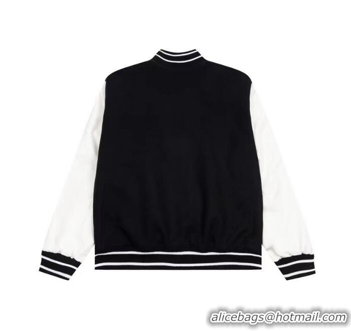 Buy Discount Givenchy Cropped Varsity Jacket In Wool And Leather G1245