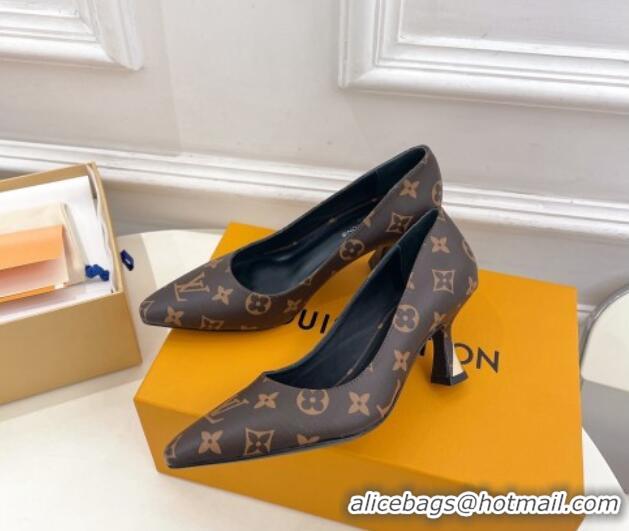 Trendy Design Louis Vuitton Sparkle Pumps 6.5cm in Monogram Canvas 105140