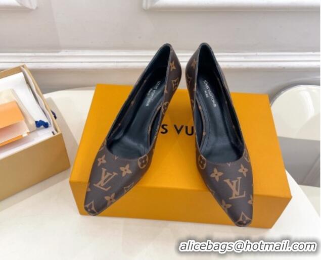 Trendy Design Louis Vuitton Sparkle Pumps 6.5cm in Monogram Canvas 105140