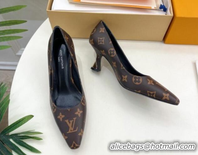 Trendy Design Louis Vuitton Sparkle Pumps 6.5cm in Monogram Canvas 105140