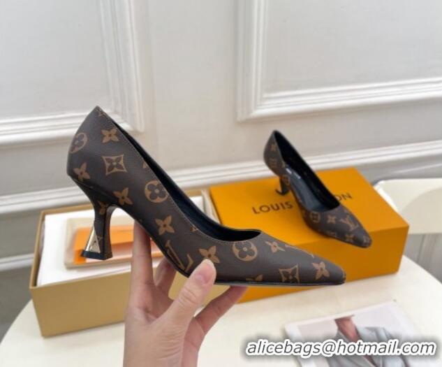 Trendy Design Louis Vuitton Sparkle Pumps 6.5cm in Monogram Canvas 105140