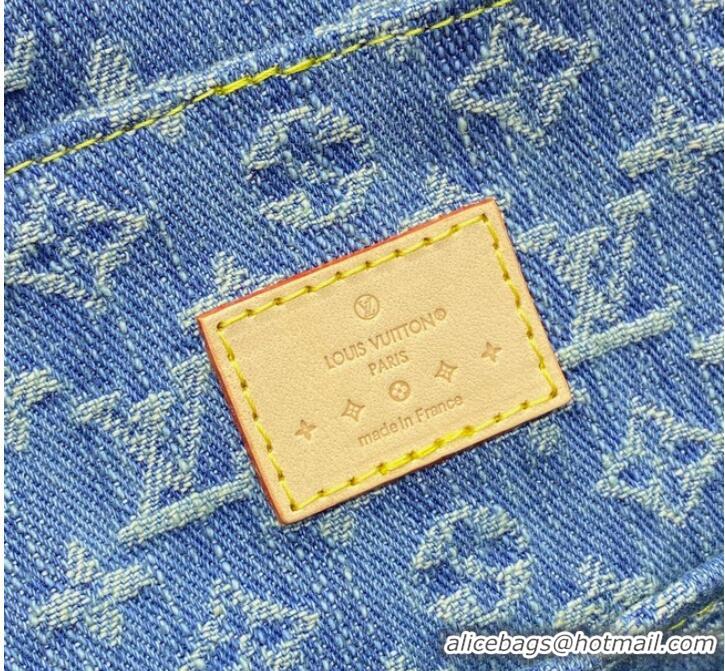 Unique Grade Louis Vuitton NEW Venice M46836 Denim Blue