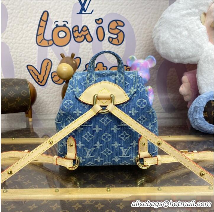 Unique Grade Louis Vuitton NEW Venice M46836 Denim Blue