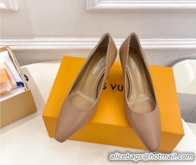 Durable Louis Vuitton Sparkle Pumps 6.5cm in Calfskin Leather 105142