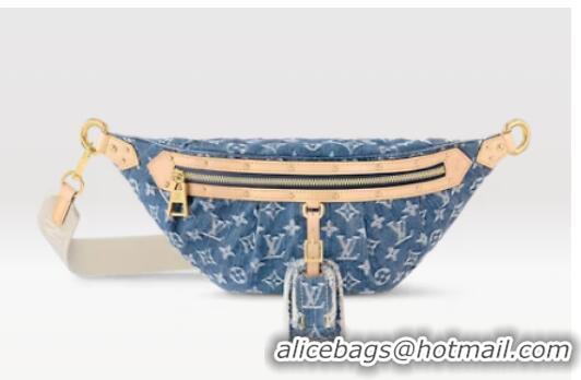 Famous Brand Louis Vuitton NEW High Rise M46837 Blue