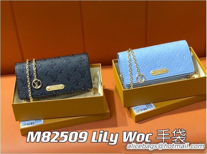 Top Quality Louis Vuitton Wallet On Chain Lily M83233 Blue Hour