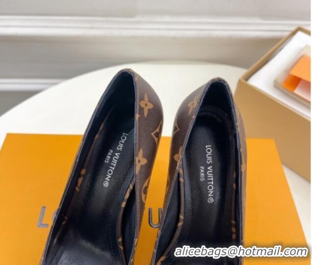 Hot Style Louis Vuitton Sparkle Pumps 9.5cm in Monogram Canvas 0105145