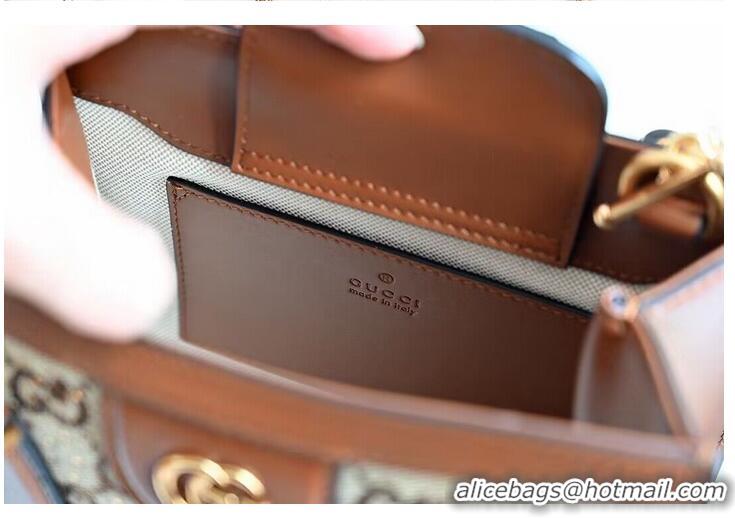 Famous Brand Gucci Diana Mini Bamboo Hanlde Bag 675800 Brown