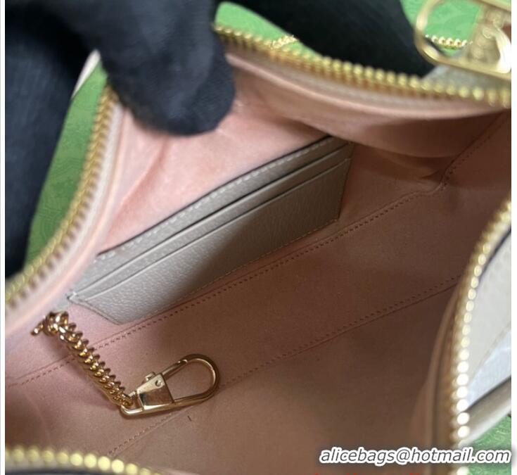 Super Quality Gucci GG HALF-MOON-SHAPED MINI BAG 726843 Beige