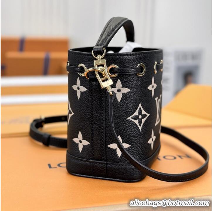 Top Grade Louis Vuitton Nano Noe M46291 Black