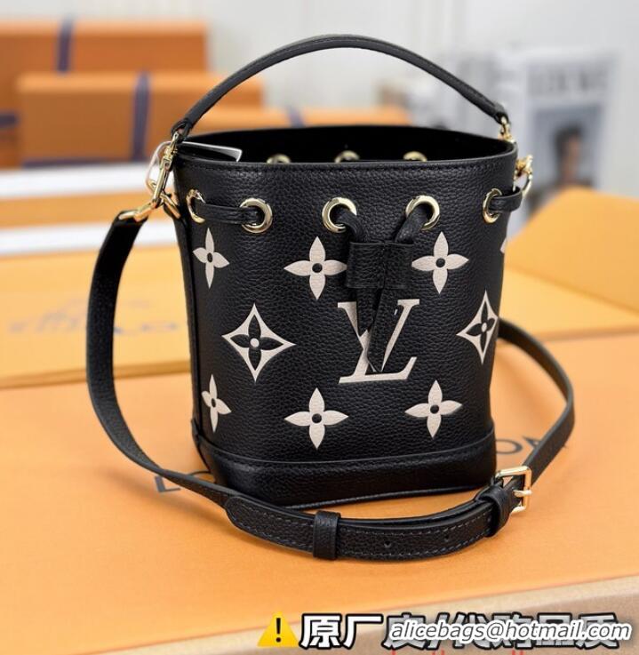 Top Grade Louis Vuitton Nano Noe M46291 Black