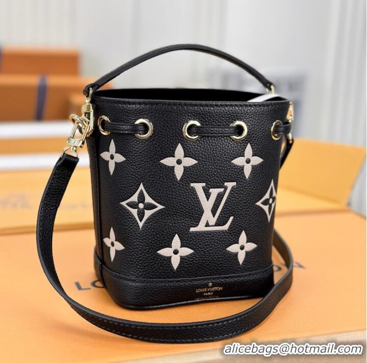 Top Grade Louis Vuitton Nano Noe M46291 Black