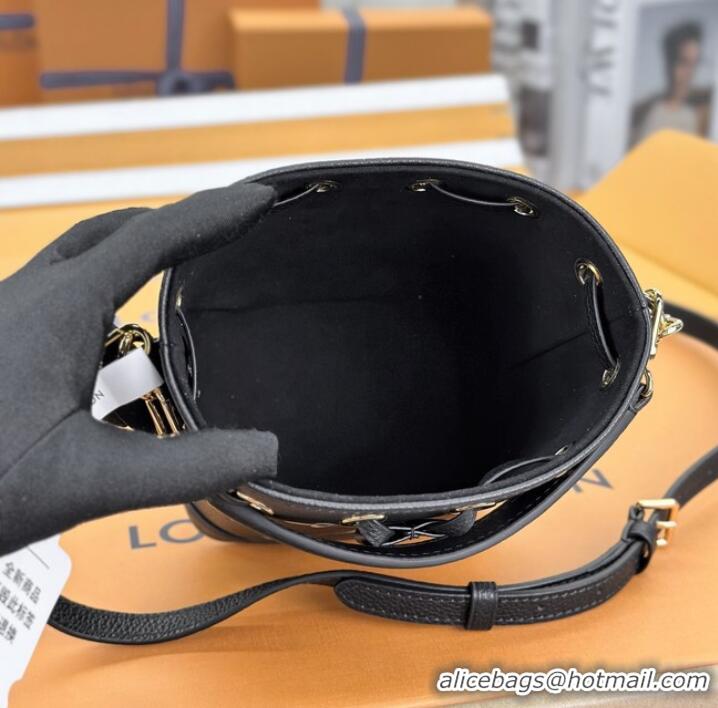 Top Grade Louis Vuitton Nano Noe M46291 Black