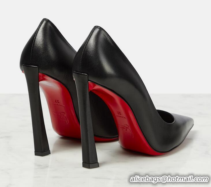 ​Best Price Christian Louboutin Condora 100 Leather Pumps CL0874 Black