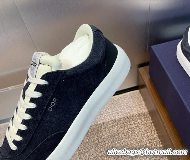 Pretty Style Dior Men's B101 Sneakers in Suede Upper Black 206013