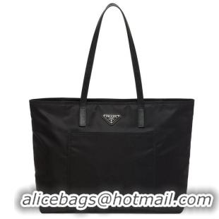 Best Price Discount Prada Re-Nylon Tote Bag 1BG052 Black