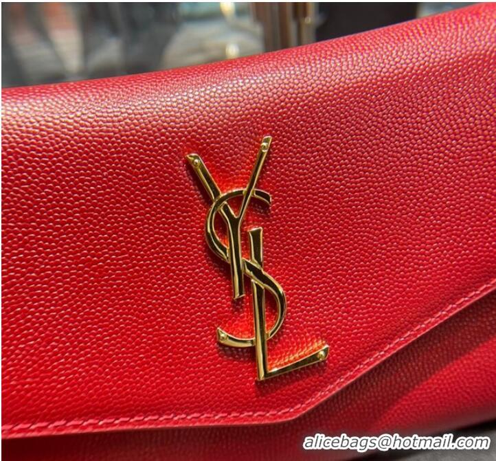 Buy Inexpensive Yves Saint Laurent Pochette Bag 607788 Red