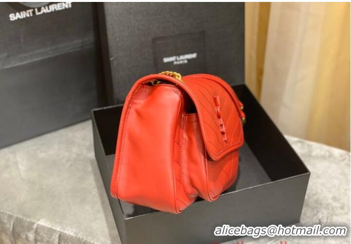 Promotional Yves Saint Laurent Medium Niki Chain Bag 498894 Red