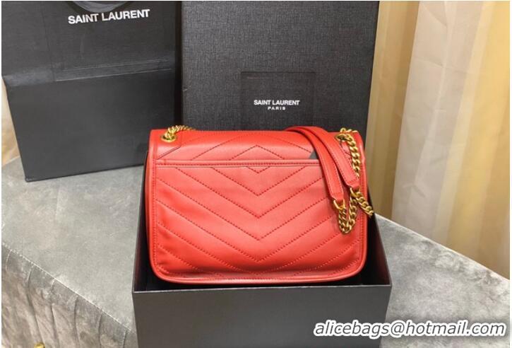 Promotional Yves Saint Laurent Medium Niki Chain Bag 498894 Red