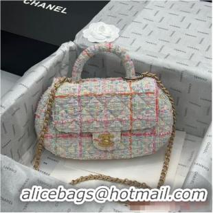 Top Quality Chanel SMALL BAG WITH TOP HANDLE AS4573 Beige