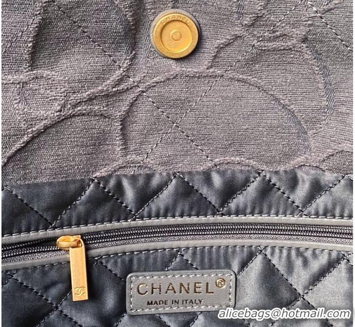 Most Popular CHANEL 22 HANDBAG Tweed AS3261 Gray