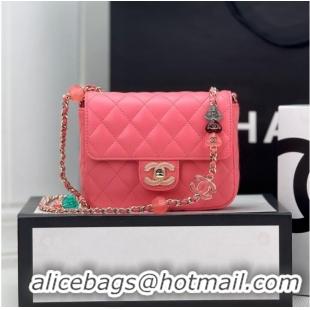 Reasonable Price Chanel CLUTCH WITH CHAIN AS3782 Pink