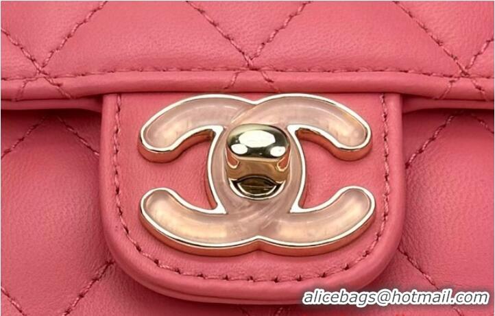 Reasonable Price Chanel CLUTCH WITH CHAIN AS3782 Pink