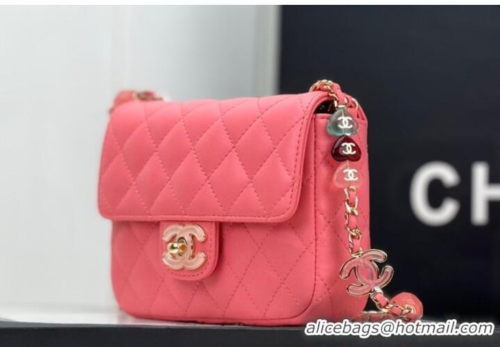 Reasonable Price Chanel CLUTCH WITH CHAIN AS3782 Pink