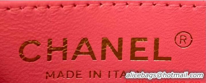 Reasonable Price Chanel CLUTCH WITH CHAIN AS3782 Pink