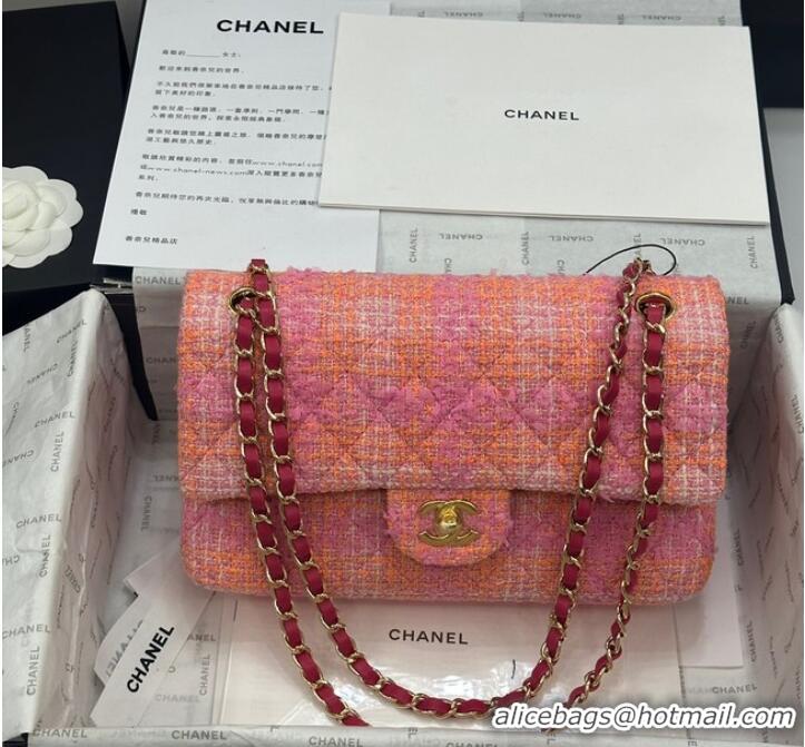 Well Crafted Chanel CLASSIC HANDBAG A01112 Pink