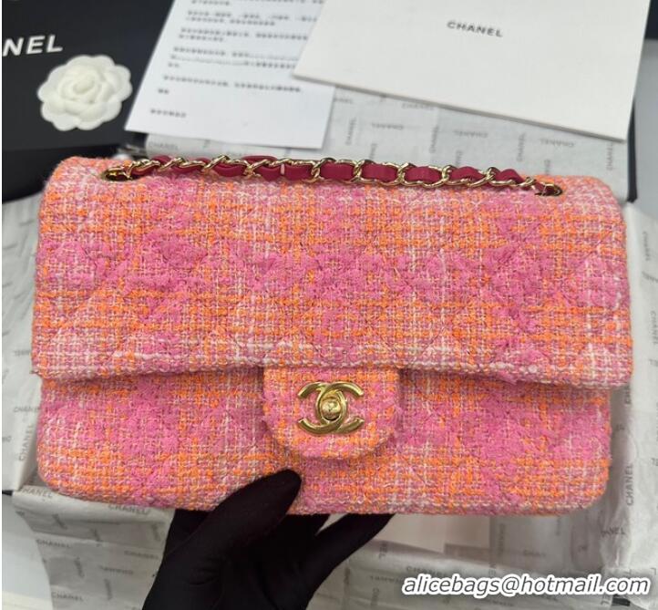 Well Crafted Chanel CLASSIC HANDBAG A01112 Pink