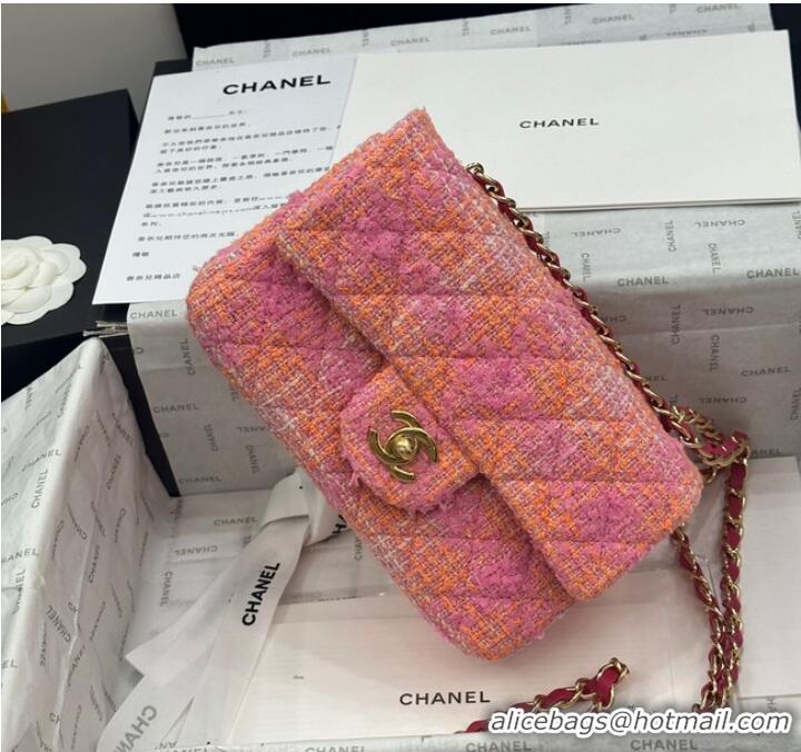 Top Grade Chanel CLASSIC HANDBAG A01116 Pink