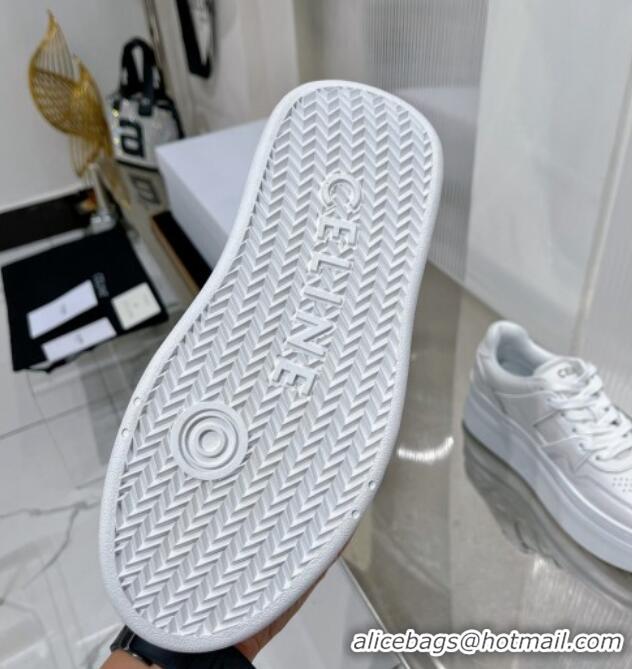 Grade Quality Celine CT-04 Trainer Platform Lace-up Sneakers 5.5cm in Calfskin White Leather 0103115