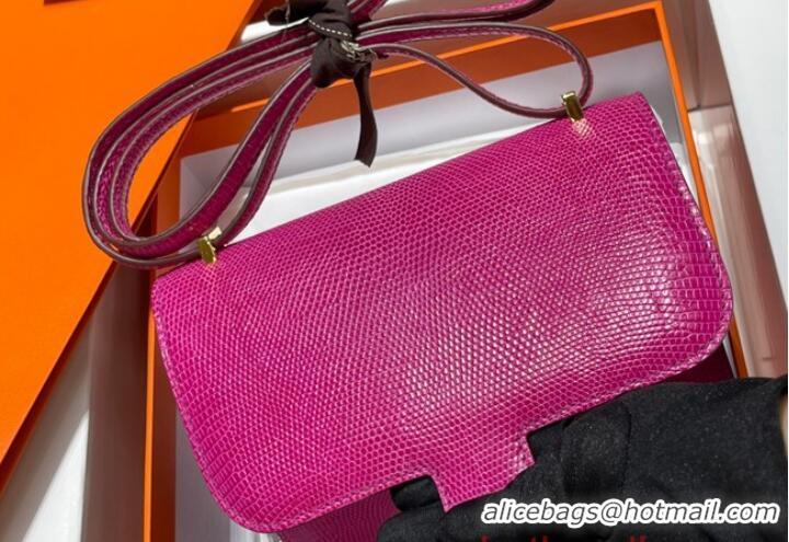 Most Popular Hermes Original Lizard skin Constance Bag BK7828-5