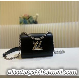 Good Taste Louis Vuitton Epi Leather Twist PM M21119 Black Silver-Tone