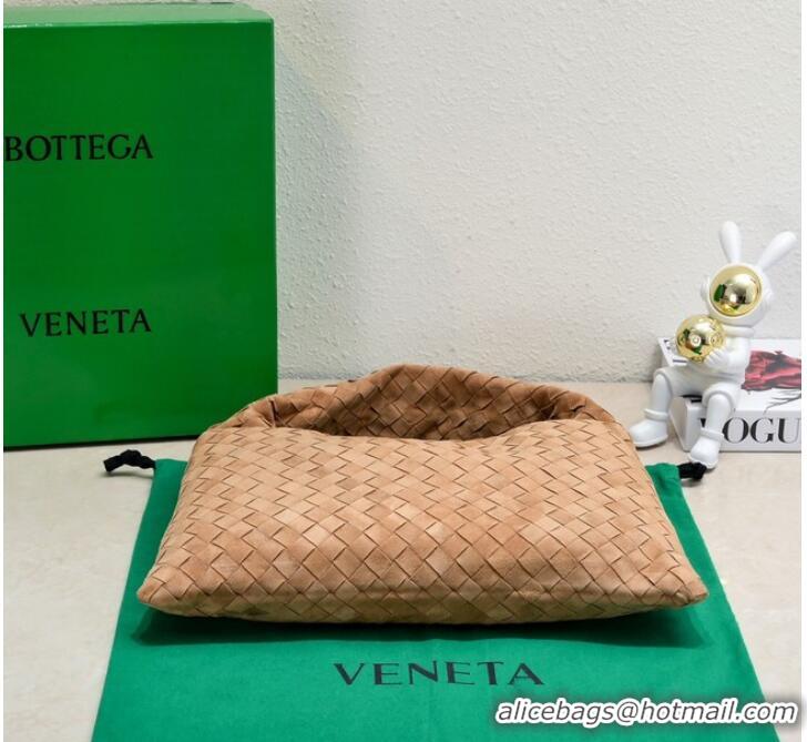 Well Crafted Bottega Veneta Small Hop Hop intrecciato suede top handle bag 763966 Acorn