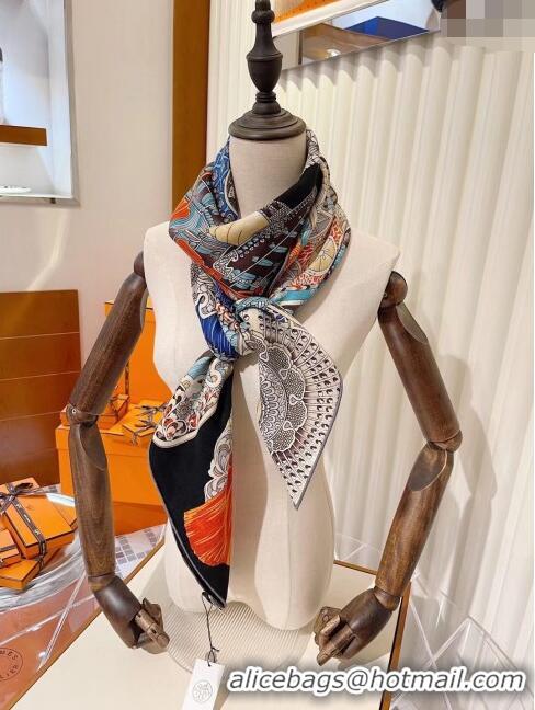 Promotional Hermes Cashmere & Silk Sqaure Shawl Scarf 140cm H1201 2024