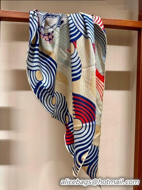 Famous Brand Hermes Cashmere & Silk Triangle Scarf H1207 2024