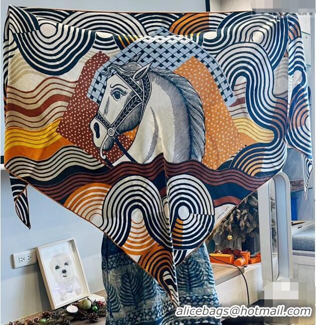 Low Price Hermes Cashmere & Silk Triangle Scarf H1206 2024