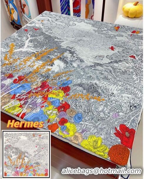 Pretty Style Hermes Cashmere & Silk Sqaure Shawl Scarf 140cm H1209 2024