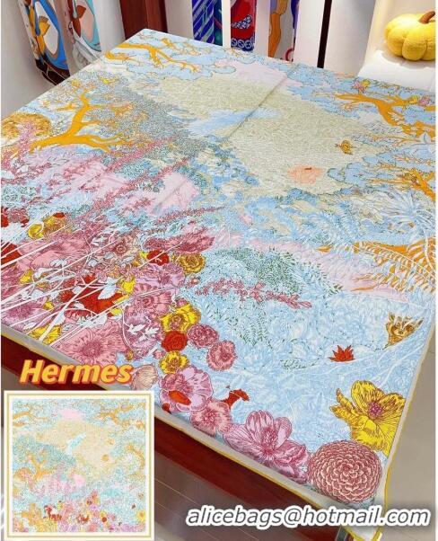 Top Quality Hermes Cashmere & Silk Sqaure Shawl Scarf 140cm H1208 2024