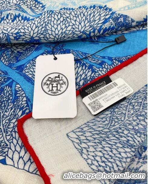 Top Quality Hermes Cashmere & Silk Sqaure Shawl Scarf 140cm H1211 2024