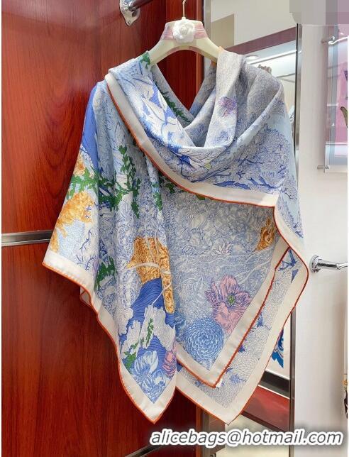 Top Quality Hermes Cashmere & Silk Sqaure Shawl Scarf 140cm H1211 2024