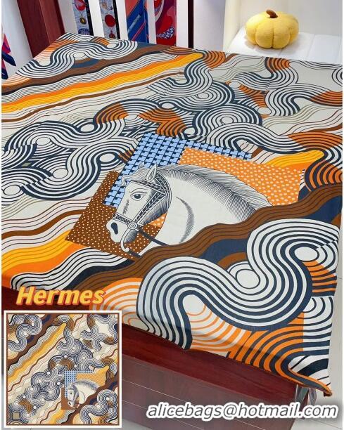 Top Grade Hermes Cashmere & Silk Sqaure Shawl Scarf 140cm H1214 2024