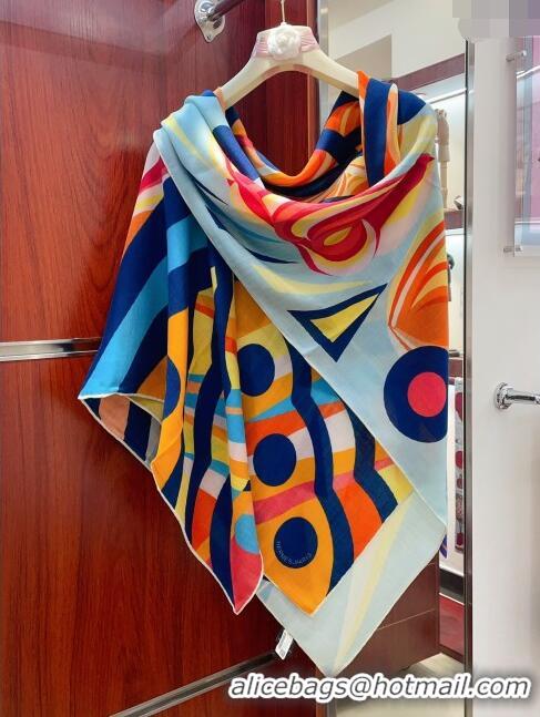 Top Grade Hermes Cashmere & Silk Sqaure Shawl Scarf 140cm H1221 2024