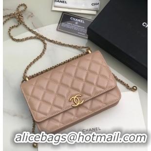 Top Grade Chanel SMALL FLAP BAG AS2289 light pink