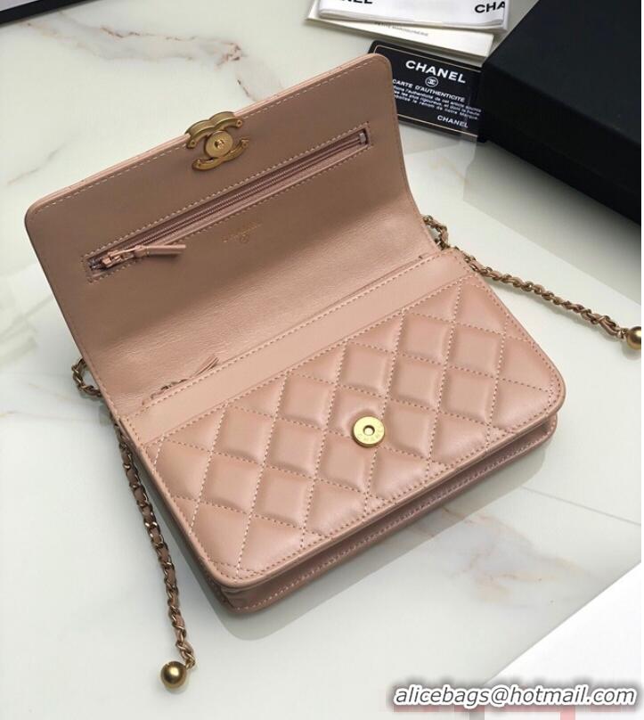 Top Grade Chanel SMALL FLAP BAG AS2289 light pink